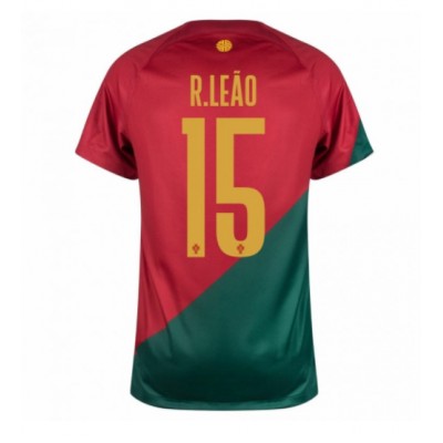 Pánský Fotbalový dres Portugalsko Rafael Leao #15 MS 2022 Domácí Krátký Rukáv